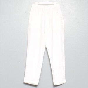 Iximo nwt white cropped linen pants